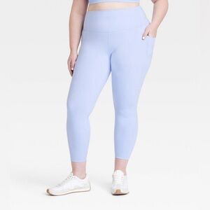 Women's All In Motion Dynamic Flex High-Rise Pocketed 7/8 Leggings 2X